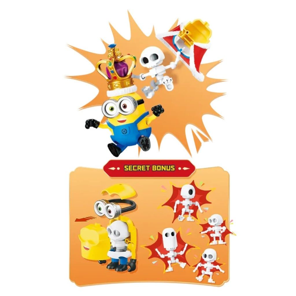 Mô hình đồ chơi lắp ráp Blind box Minions N-Disguise Mokoo Series 01 BLOKEES