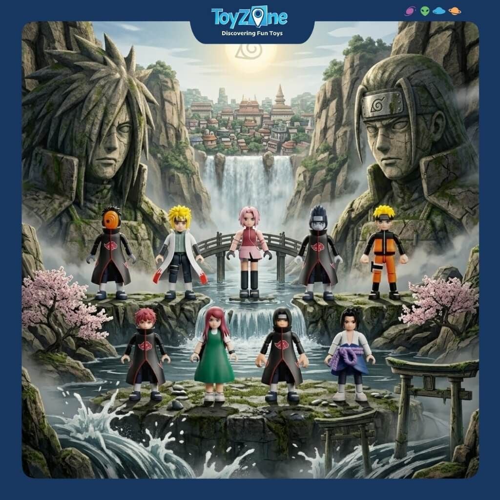 Mô hình đồ chơi lắp ráp Blind box Naruto Shippuden GV01 Ultimate Bond BLOKEES