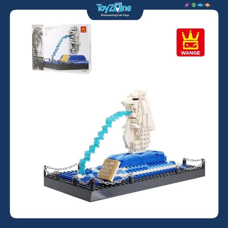 Bộ đồ chơi lắp ráp mô hình Công Trình Kiến Trúc Wange