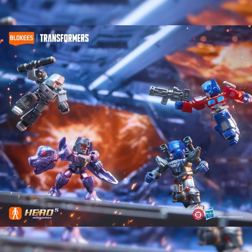 Mô hình đồ chơi lắp ráp Transformers Defender Version 06 Brutal Fang BLOKEES