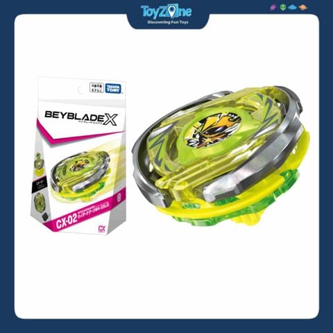 Con Quay Beyblade X CX-02 Starter Wizard Arc R4-55LO Takara Tomy