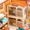 Mô hình lắp ráp nhà nhựa DIY Ngôi Nhà Ấm Áp Của Furry Rolife Super Creator Furry Friends' Home DW027 ROBOTIME