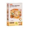 Mô hình lắp ráp nhà nhựa DIY Ngôi Nhà Ấm Áp Của Furry Rolife Super Creator Furry Friends' Home DW027 ROBOTIME