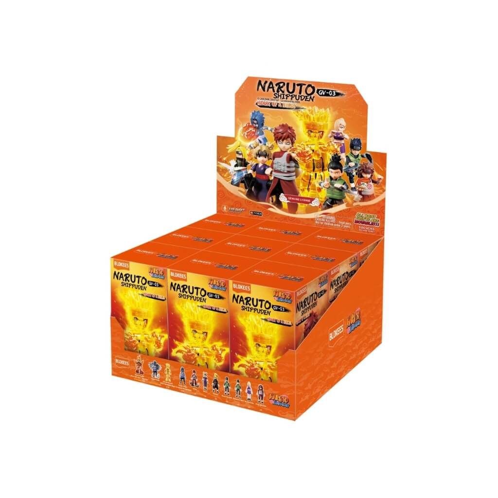 Mô hình đồ chơi Lắp ráp Blind box Naruto Shippuden GV03 Heart Of A Ninja BLOKEES