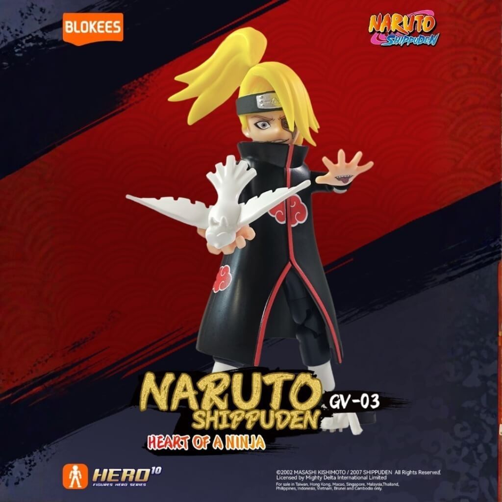 Mô hình đồ chơi Lắp ráp Blind box Naruto Shippuden GV03 Heart Of A Ninja BLOKEES