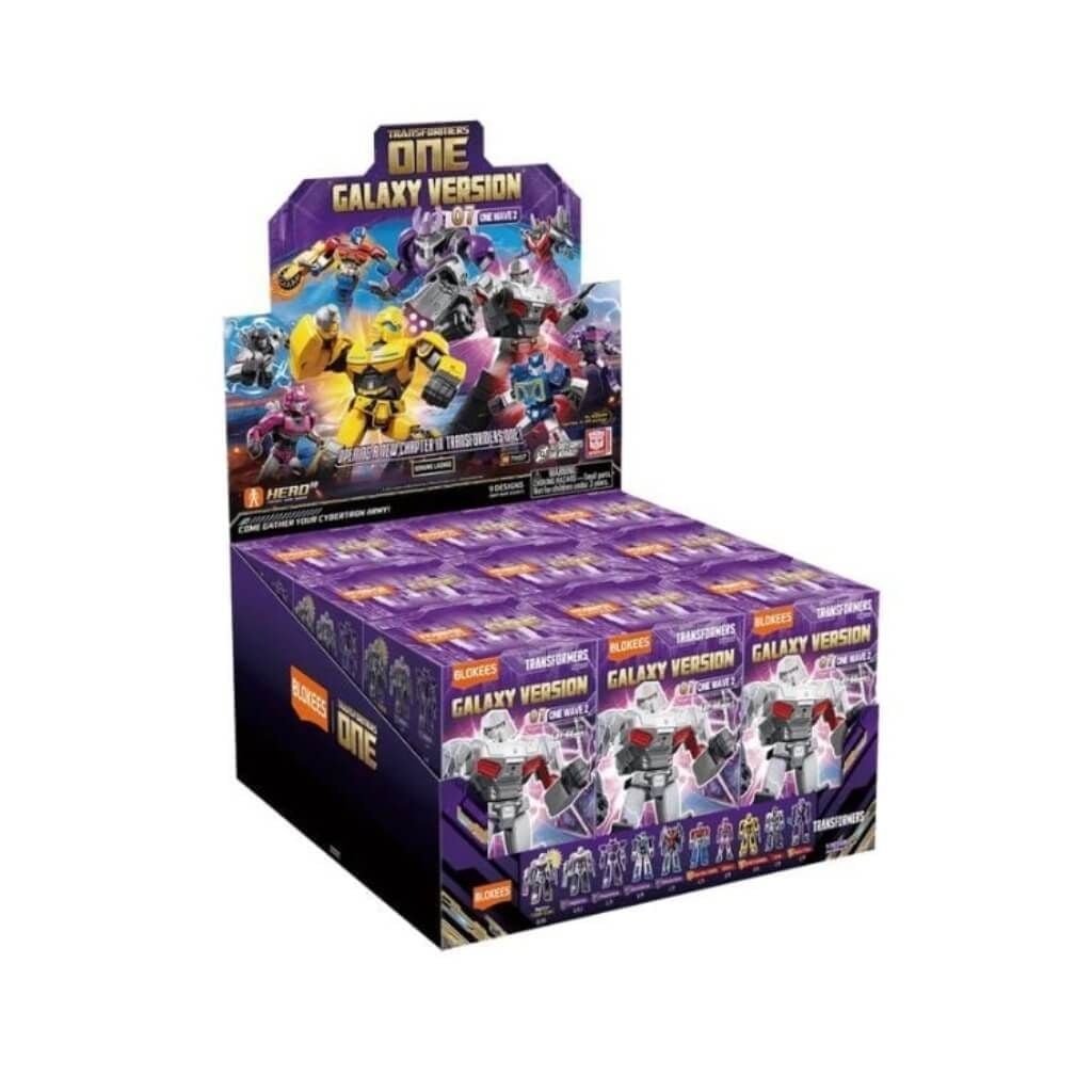 Mô hình đồ chơi lắp ráp Blind box Transformers Galaxy Version 07 ONE WAVE 2 Model Kits BLOKEES