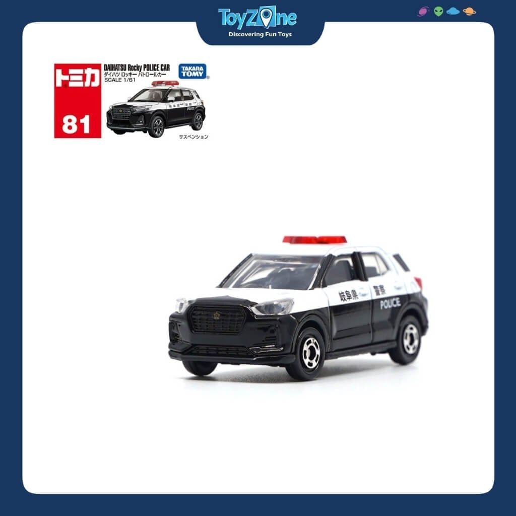 Mô hình xe Daihatsu Rocky Police Car No.81-9 TOMICA