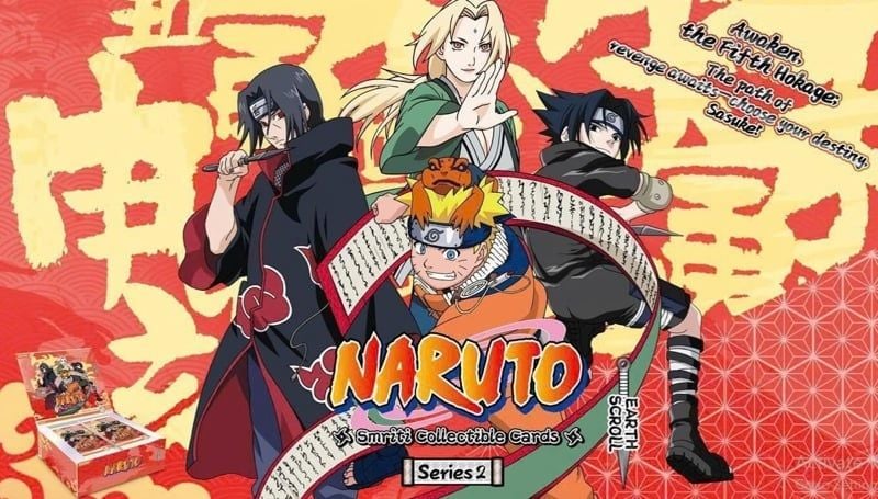  Bộ thẻ sưu tầm NARUTO - Smriti Collectible Cards - Earth Scroll - 001 - SEA - Series 2 