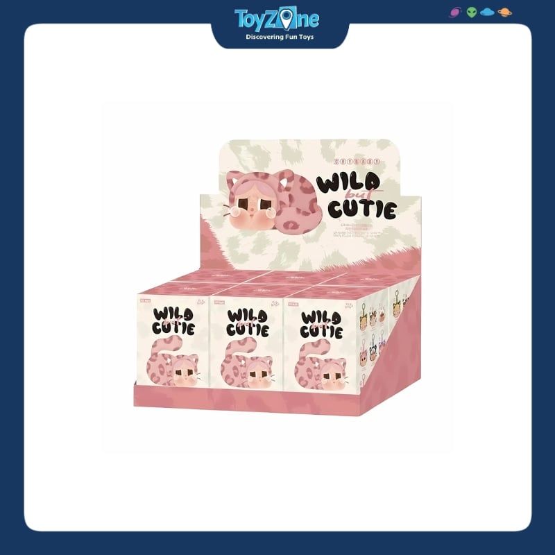 Mô hình đồ chơi Blind box Móc khoá Crybaby Wild But Cutie Series POP MART