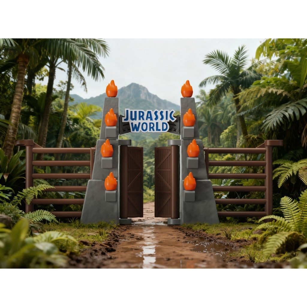 Mô hình đồ chơi lắp ráp Blind box Jurassic World Terraventure EJ02 BLOKEES