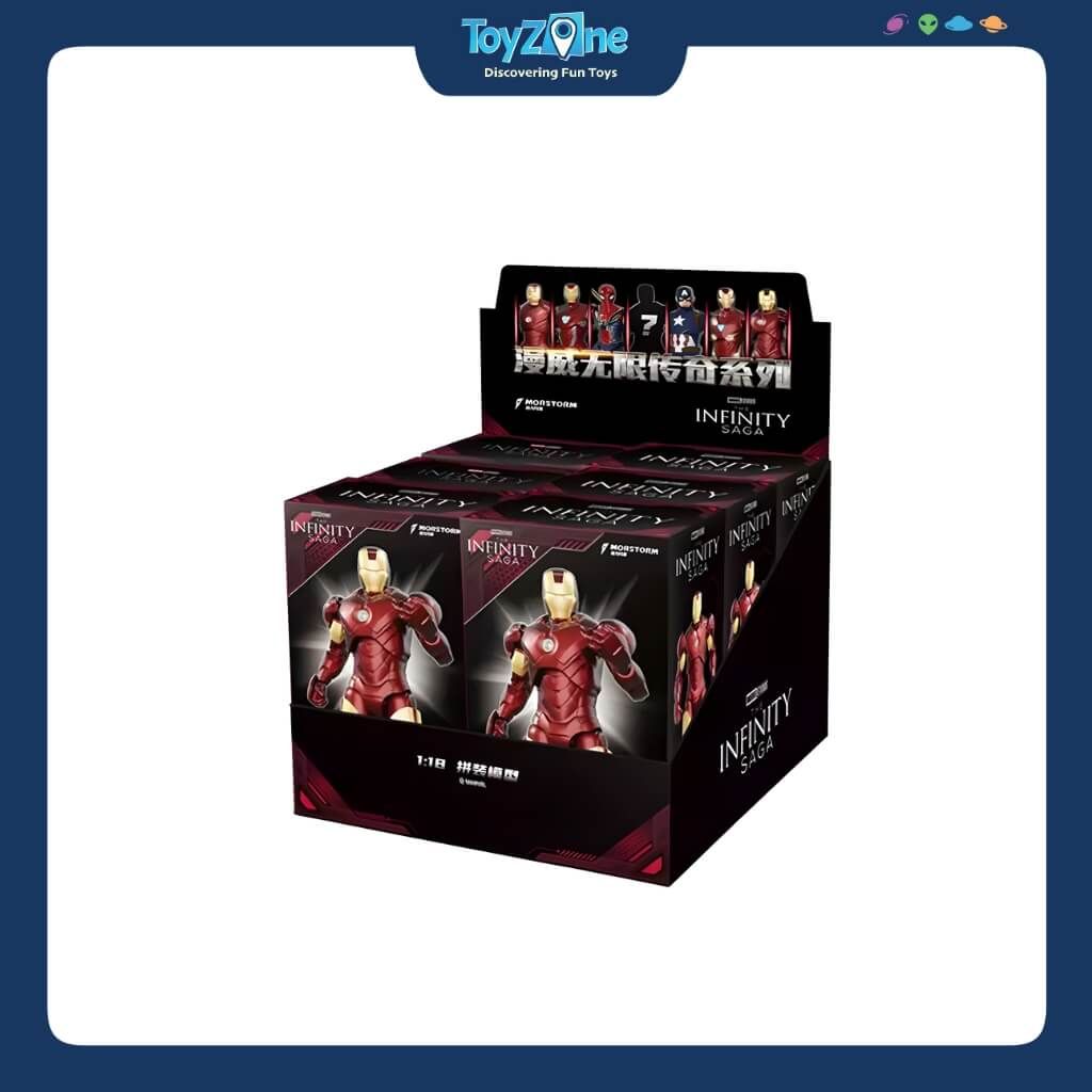 Đồ chơi mô hình Blind box lắp ráp Avengers 1:18 MORSTORM