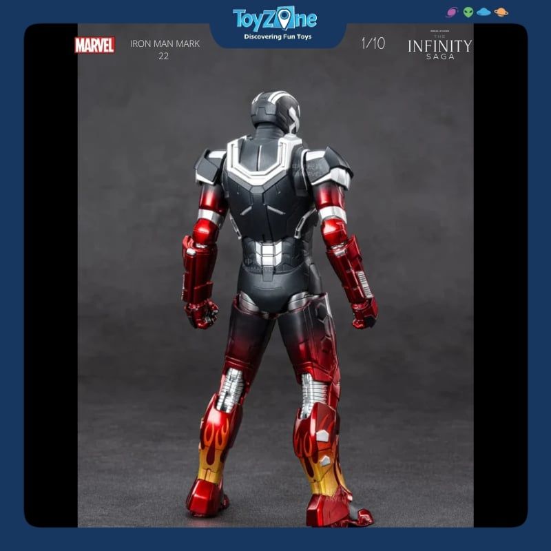 Mô hình Iron Man Mark 22 ( MK22 ) Hotrod 1:10 ZD TOYS