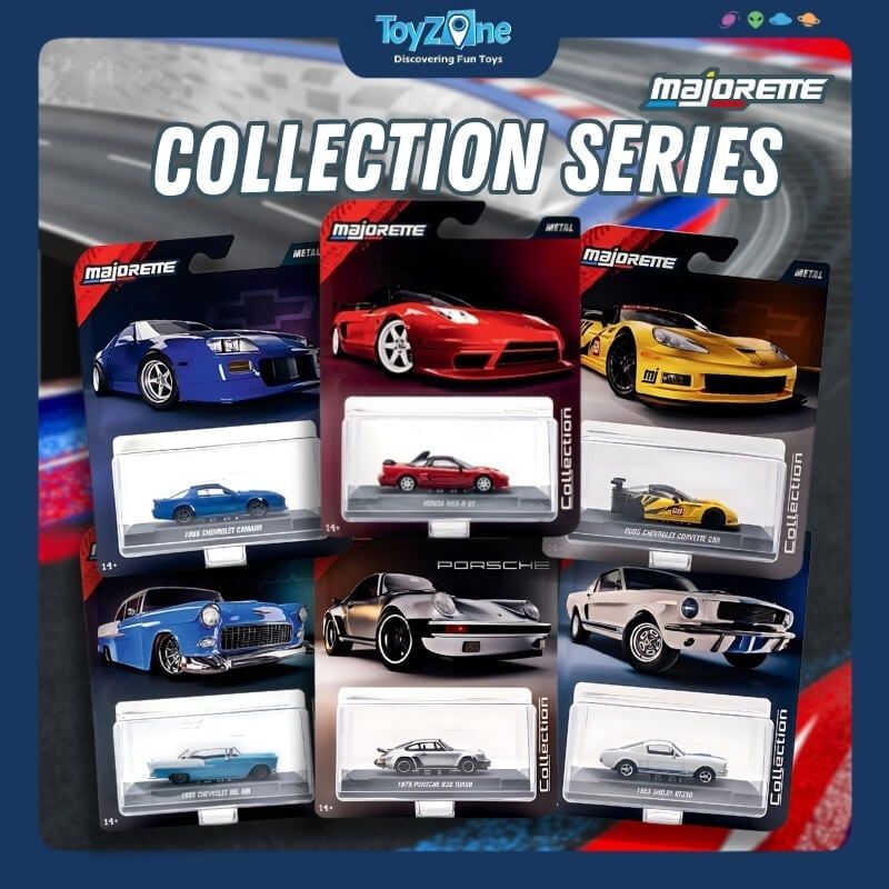 Đồ chơi mô hình xe Collection Series Wave 1 MAJORETTE