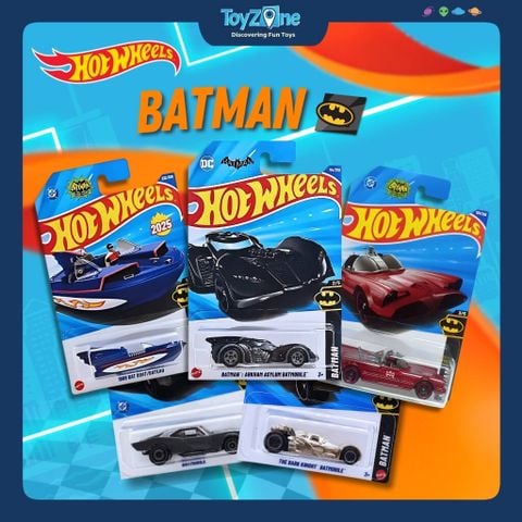 Đồ chơi mô hình xe Hot Wheels Batman chính hãng