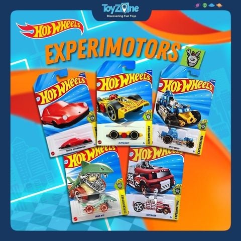 Đồ chơi mô hình xe Hot Wheels Experimotors chính hãng