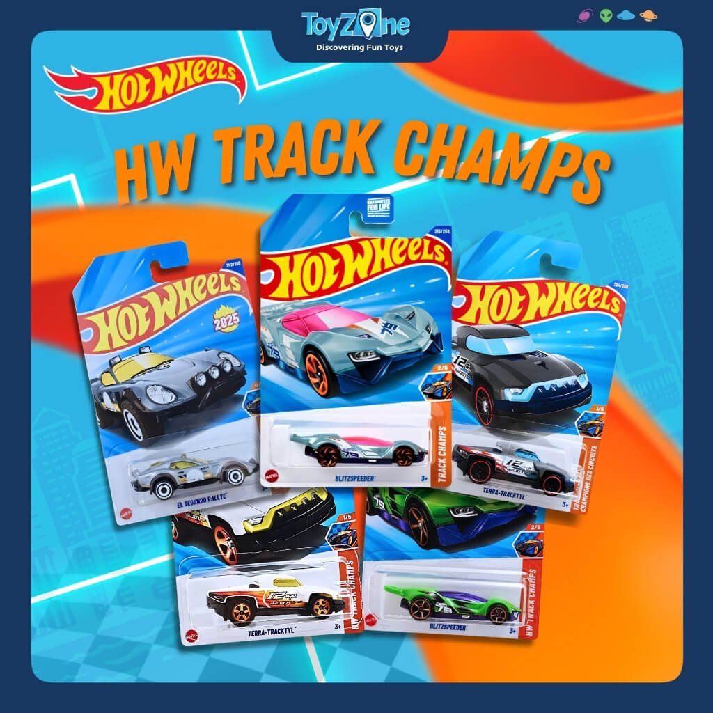 Đồ chơi mô hình xe Hot Wheels HW Track Champs chính hãng