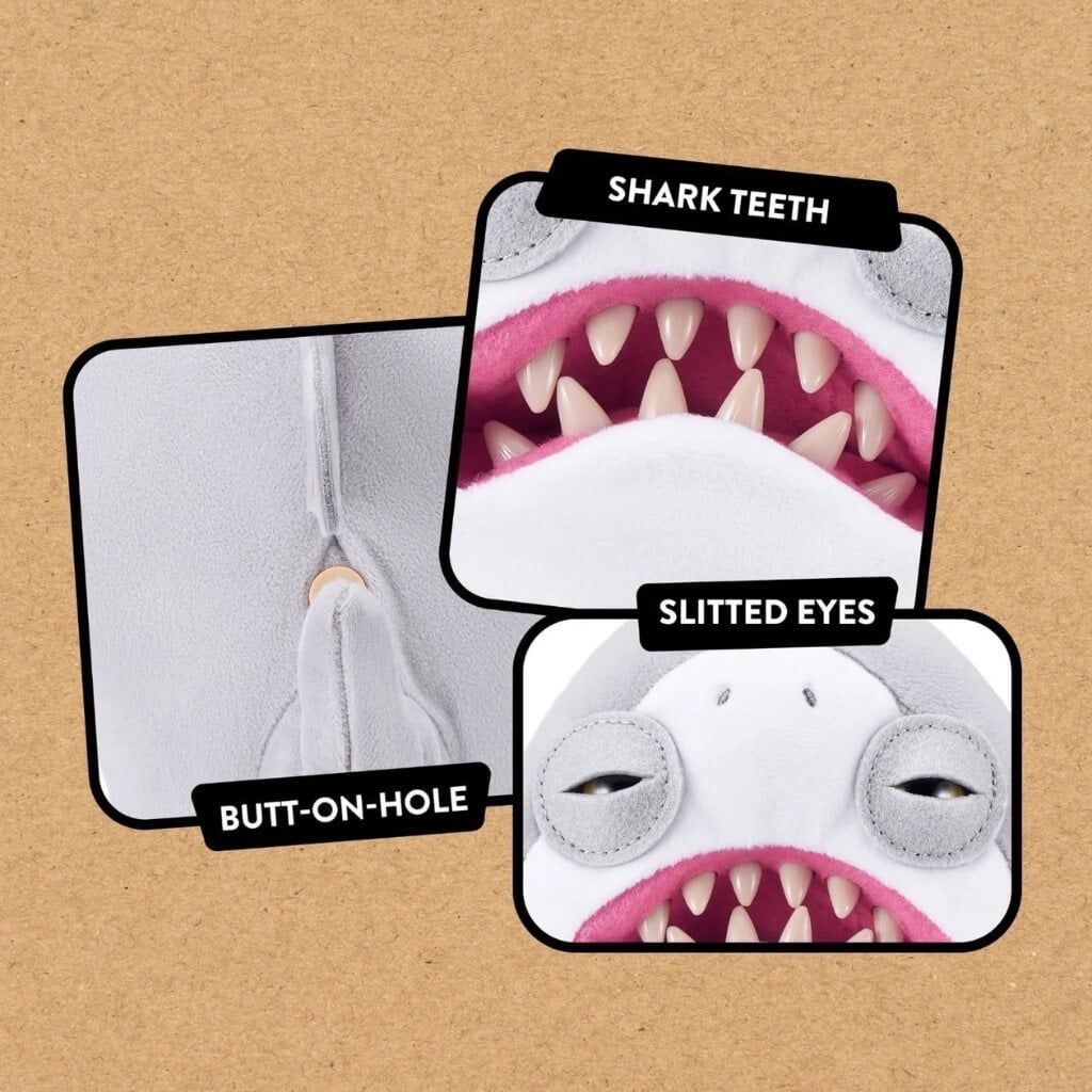 Đồ chơi Sưu Tầm Fuggler JAWS Cá Mập 9inch ZURU TOYS