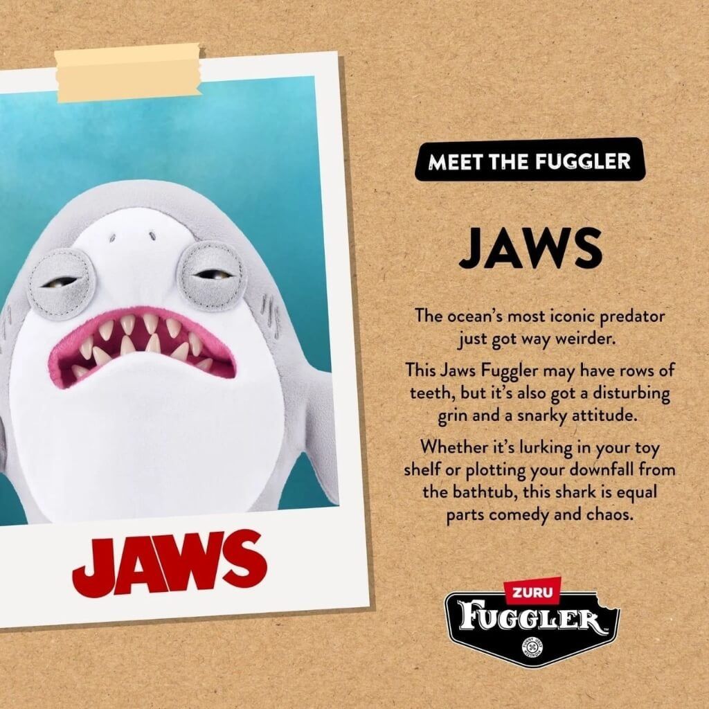 Đồ chơi Sưu Tầm Fuggler JAWS Cá Mập 9inch ZURU TOYS