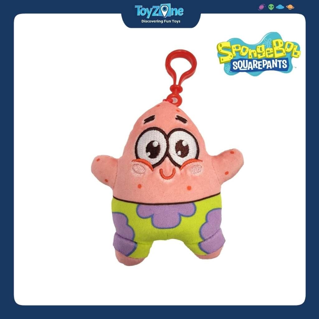 Đồ chơi sưu tầm móc khóa gấu bông Spongebob Keyrings 10cm