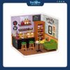 Mô hình lắp ráp nhà nhựa DIY Quán Rượu Sôi Động Rolife Leisurely Cheers Bar DW012 ROBOTIME