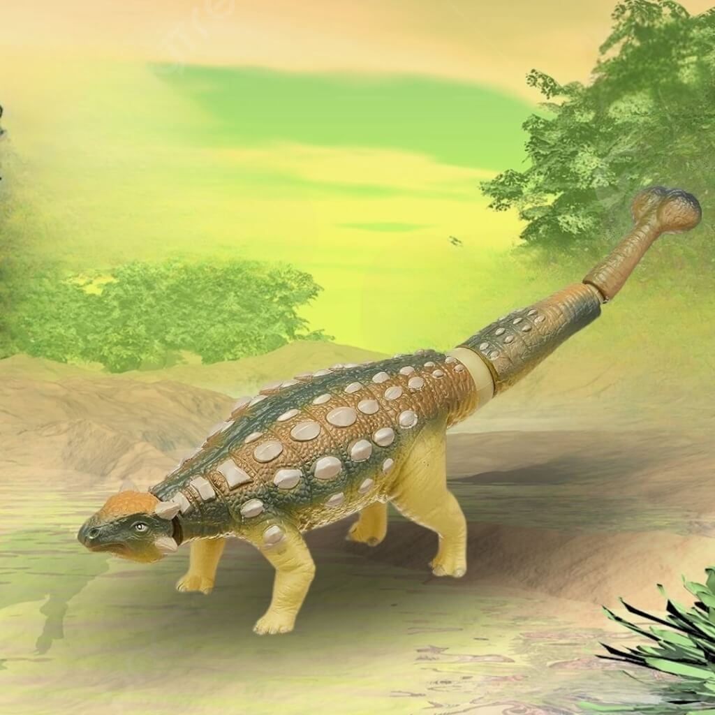 Mô hình đồ chơi Động Vật Khủng Long Đuôi Chùy ANIA AL-14 Ankylosaurus TAKARA TOMY