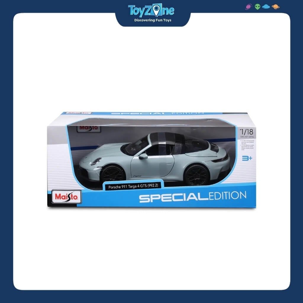 Mô hình xe Porsche 911 ( 992.2 ) Targa 4 GTS Hybrid 2025 1:18 MAISTO