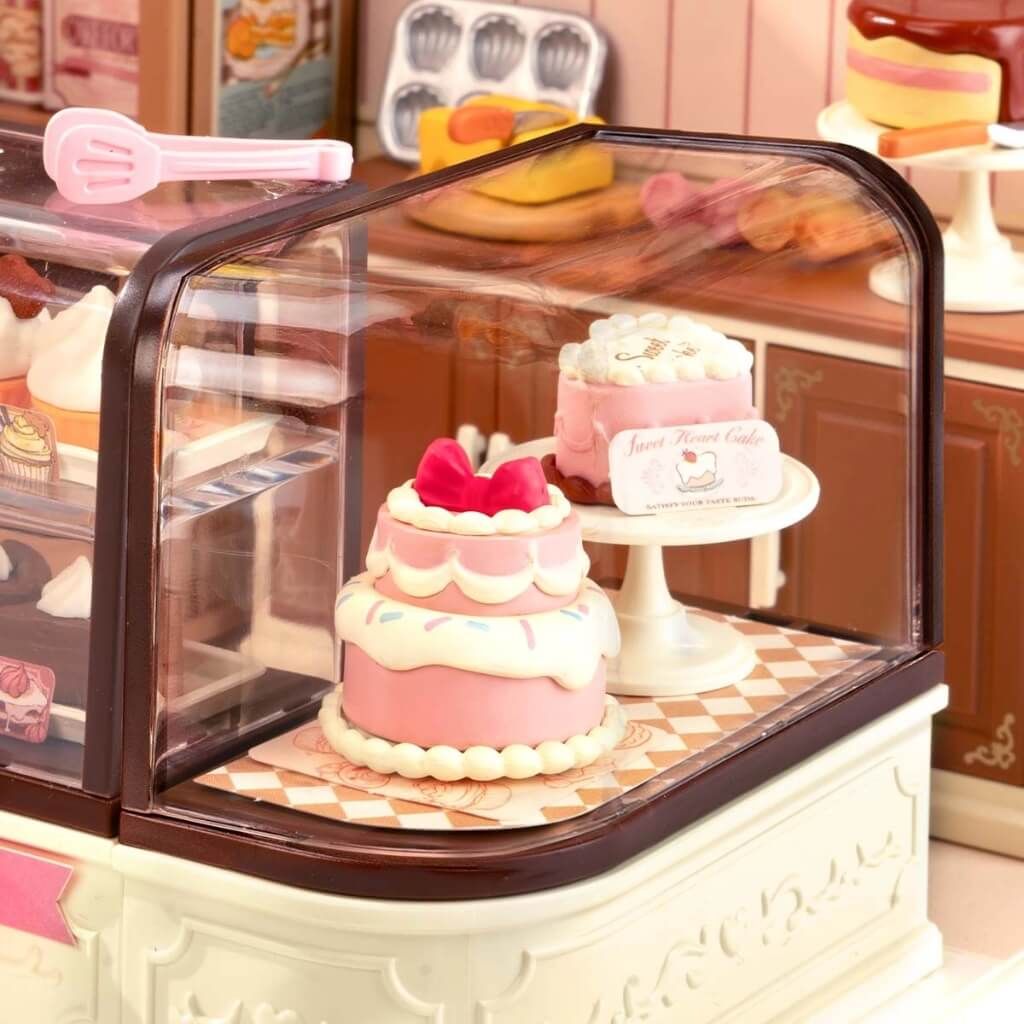 Mô hình lắp ráp nhà nhựa DIY Cửa Hàng Bánh Ngọt Rolife Super Creator Tasty Cake Shop DW019B ROBOTIME