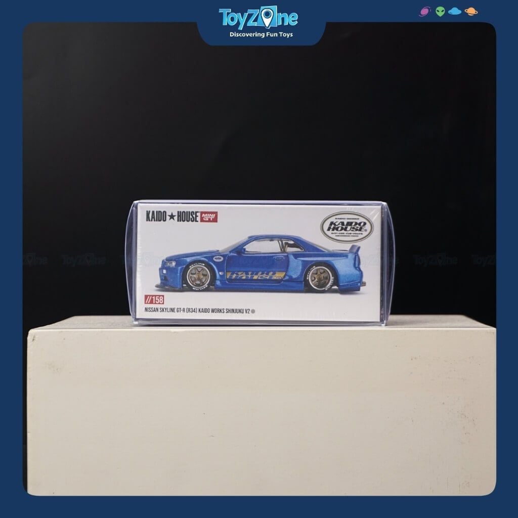 Hộp bảo vệ mô hình xe Hot Wheels, MiniGT, Tomica 1:64 Nhựa PVC trong suốt