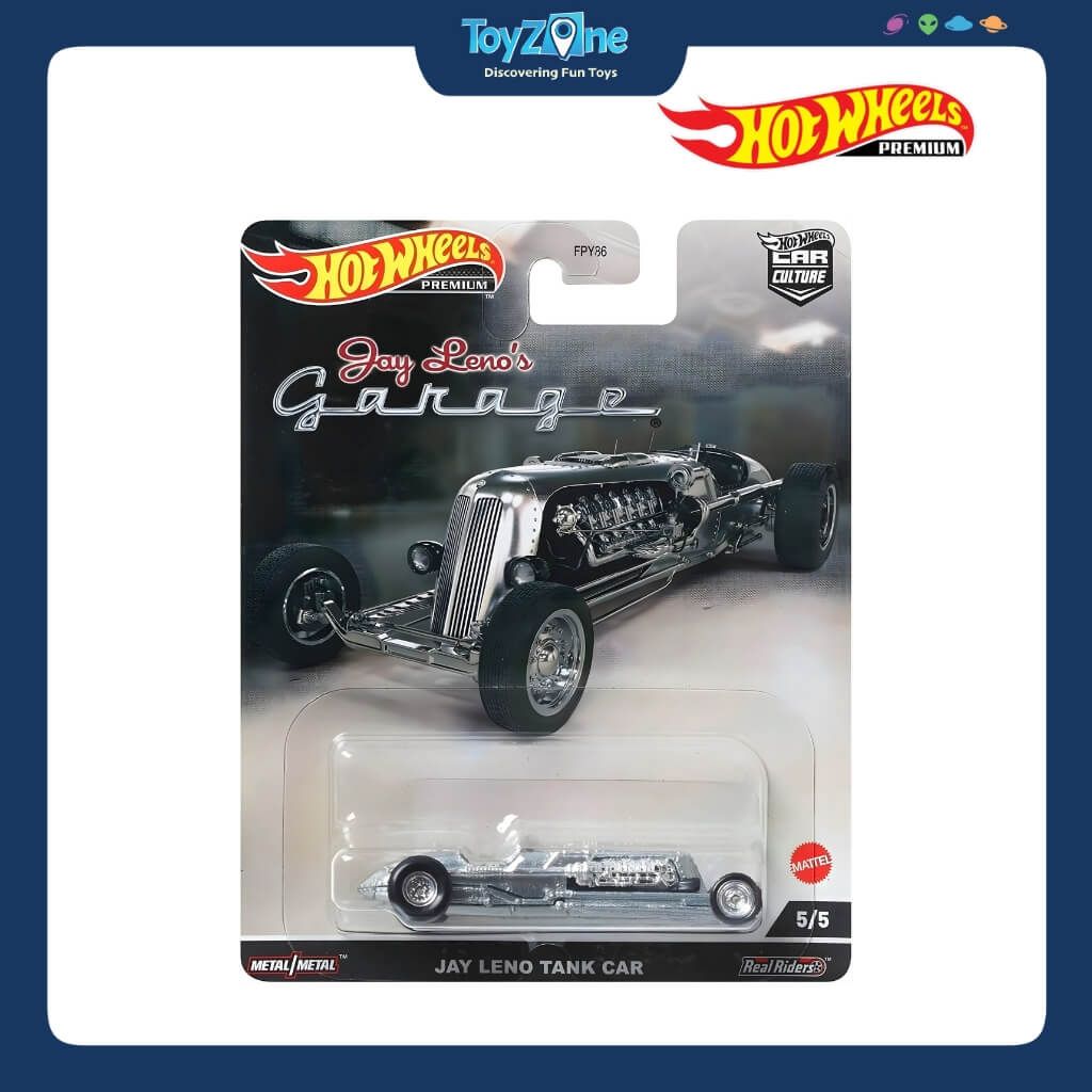 Mô hình xe Hot Wheels Premium 2022 Jay Leno's Garage chính hãng