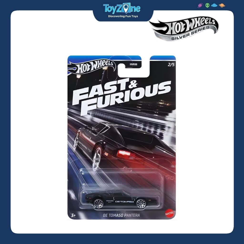 Mô hình xe Hot Wheels Silver Fast And Furious Series chính hãng