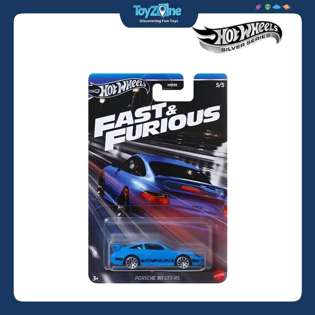 Mô hình xe Hot Wheels Silver Fast And Furious Series chính hãng