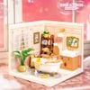 Mô hình lắp ráp nhà nhựa DIY Phòng Tắm Bong Bóng Rolife Super Creator Pop Bubble Bathroom DW014B ROBOTIME
