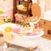 Mô hình lắp ráp nhà nhựa DIY Phòng Tắm Bong Bóng Rolife Super Creator Pop Bubble Bathroom DW014B ROBOTIME