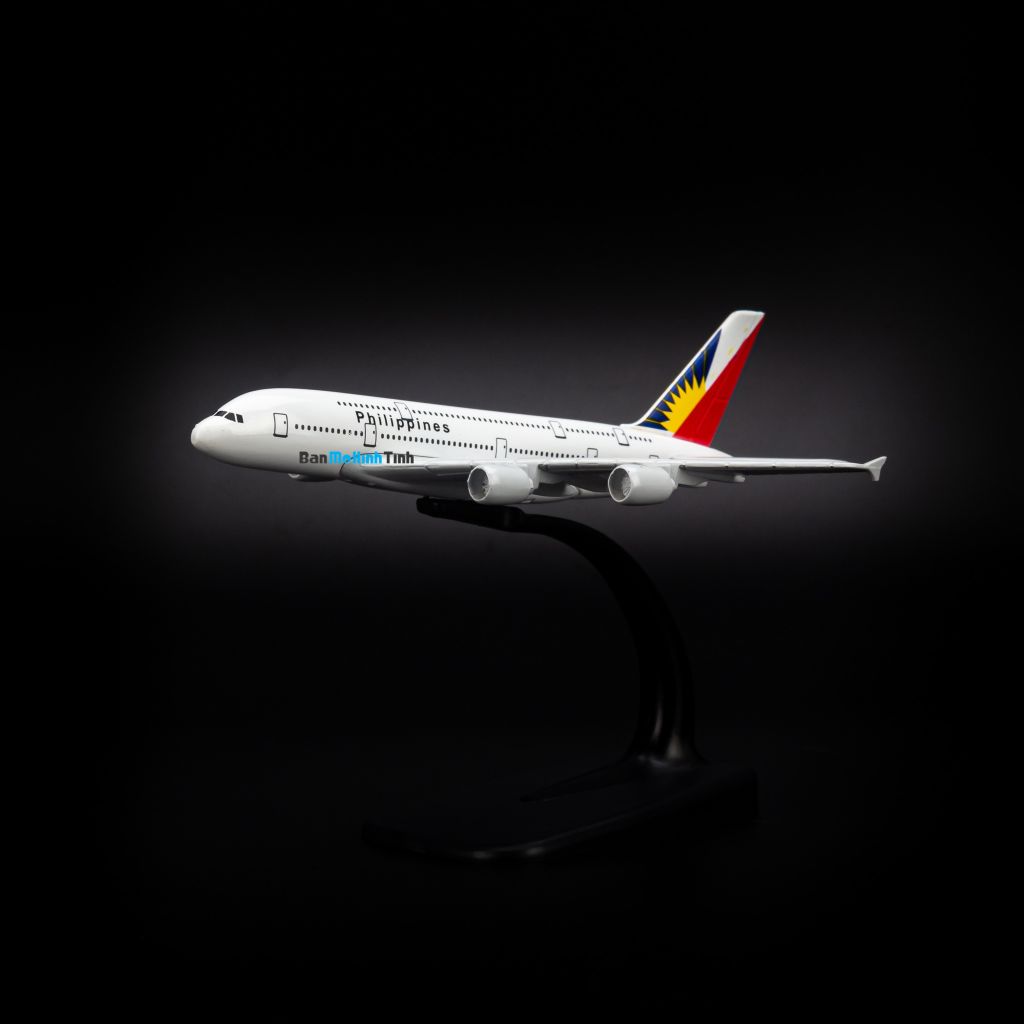 Mô hình máy bay Philippines Airlines Airbus A380 20cm Everfly