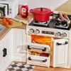 Mô hình lắp ráp nhà nhựa DIY Gian Bếp Vui Vẻ Rolife Super Creator Happy Meals Kitchen DW008 ROBOTIME