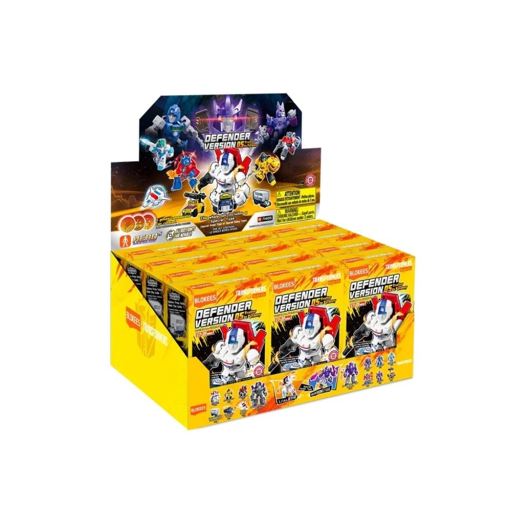 Mô hình đồ chơi lắp ráp Blind box Transformers Defender Version 05 Traitor to Tyranny Model Kits BLOKEES