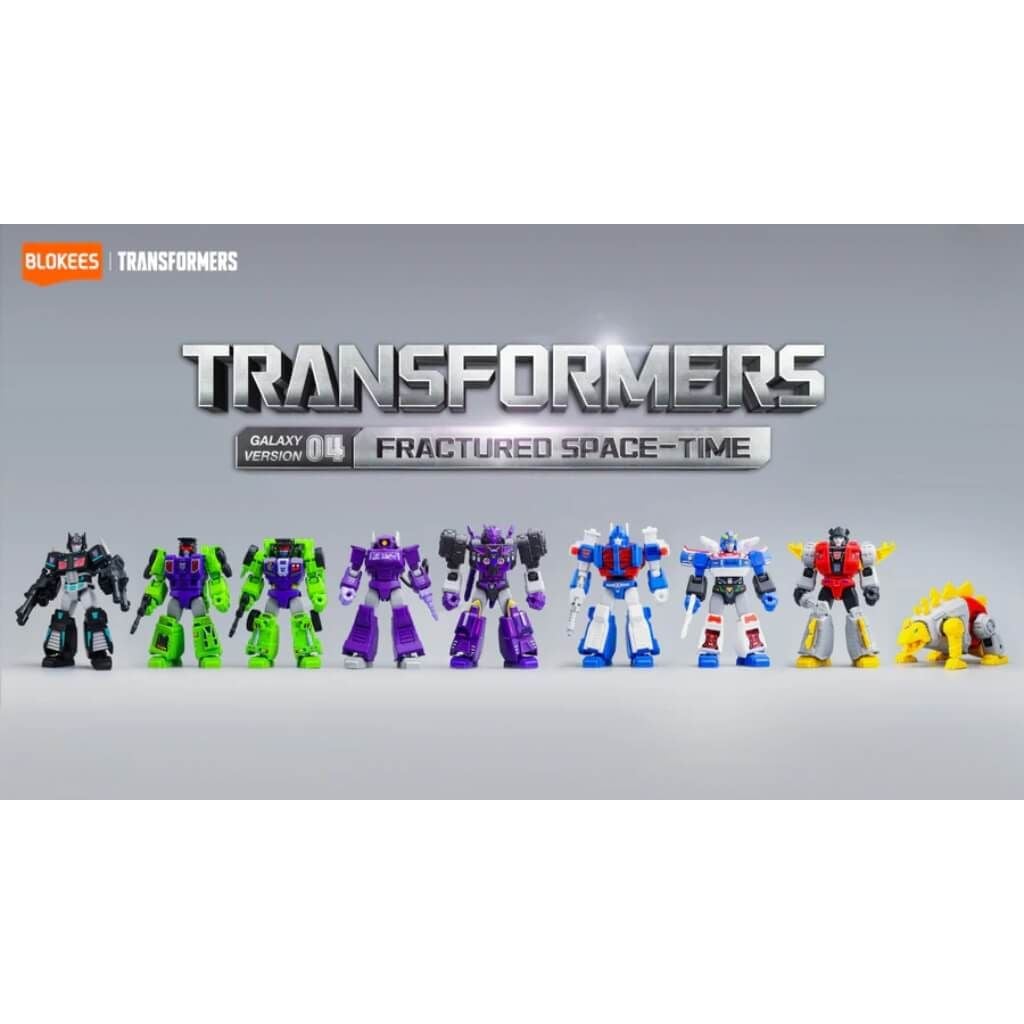 Mô hình đồ chơi lắp ráp Blind box Transformers Galaxy Version 04 Fractured Space-time Model Kits BLOKEES