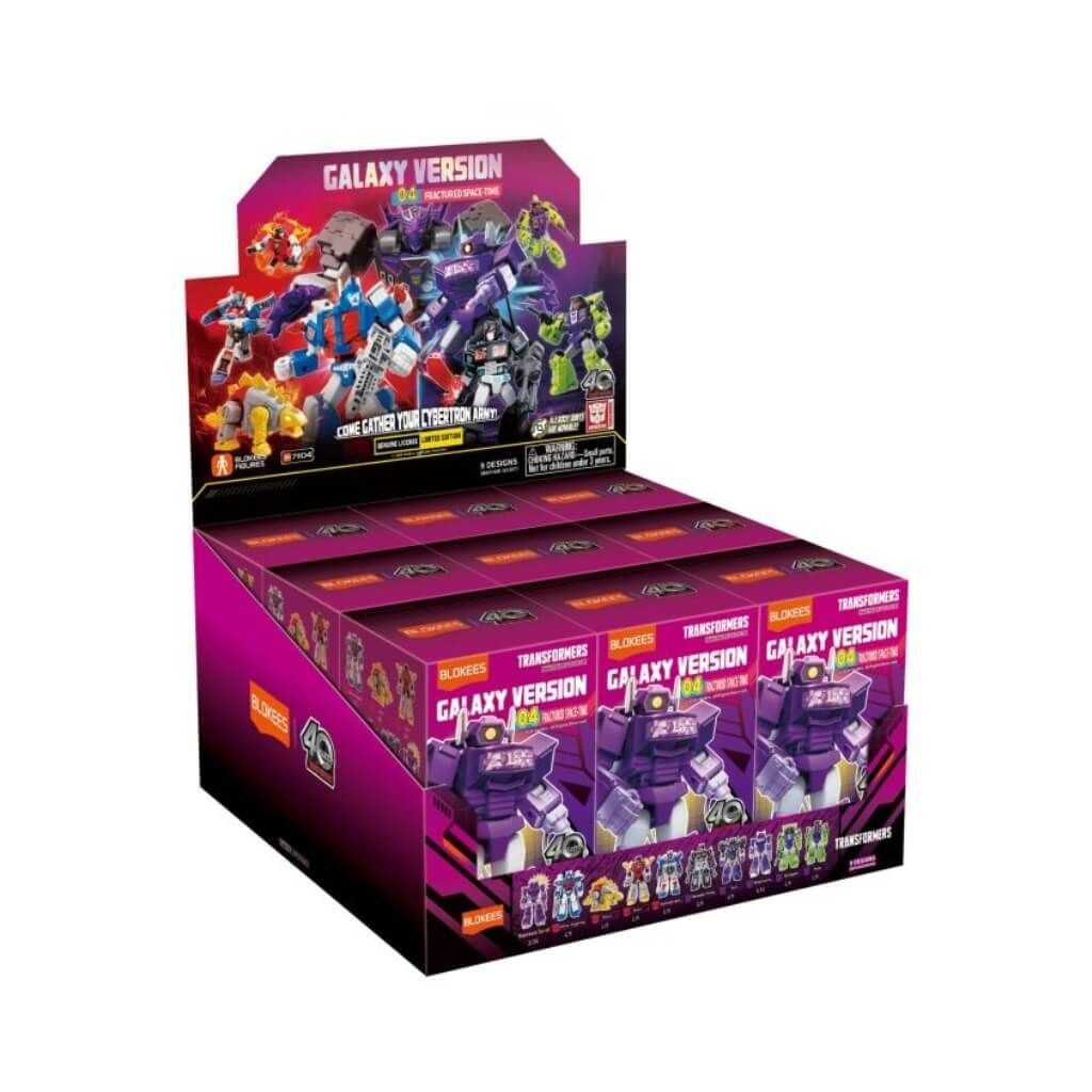 Mô hình đồ chơi lắp ráp Blind box Transformers Galaxy Version 04 Fractured Space-time Model Kits BLOKEES