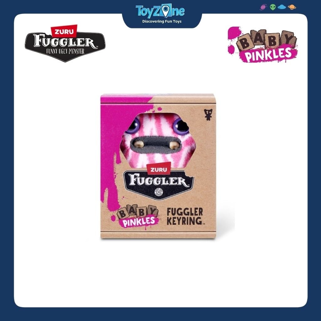 Mô hình móc khoá đồ chơi sưu tầm Fuggler Baby Pinkles Keyrings 3.5 inch ZURU TOYS