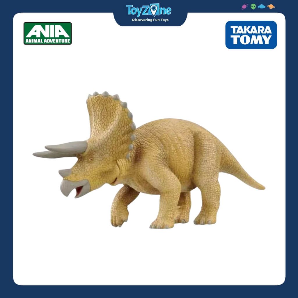 Mô hình đồ chơi Khủng Long 3 Sừng ANIA AL-02 Triceratops TAKARA TOMY