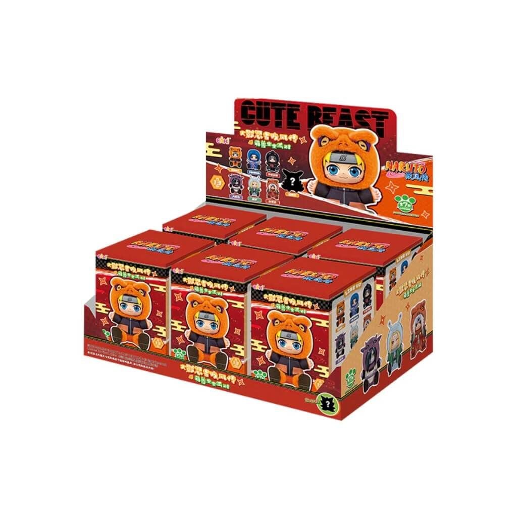 Mô hình Blind box Móc khóa Gấu bông Naruto Shippuden Cute Animals' Sit-in Party Series TOP TOY