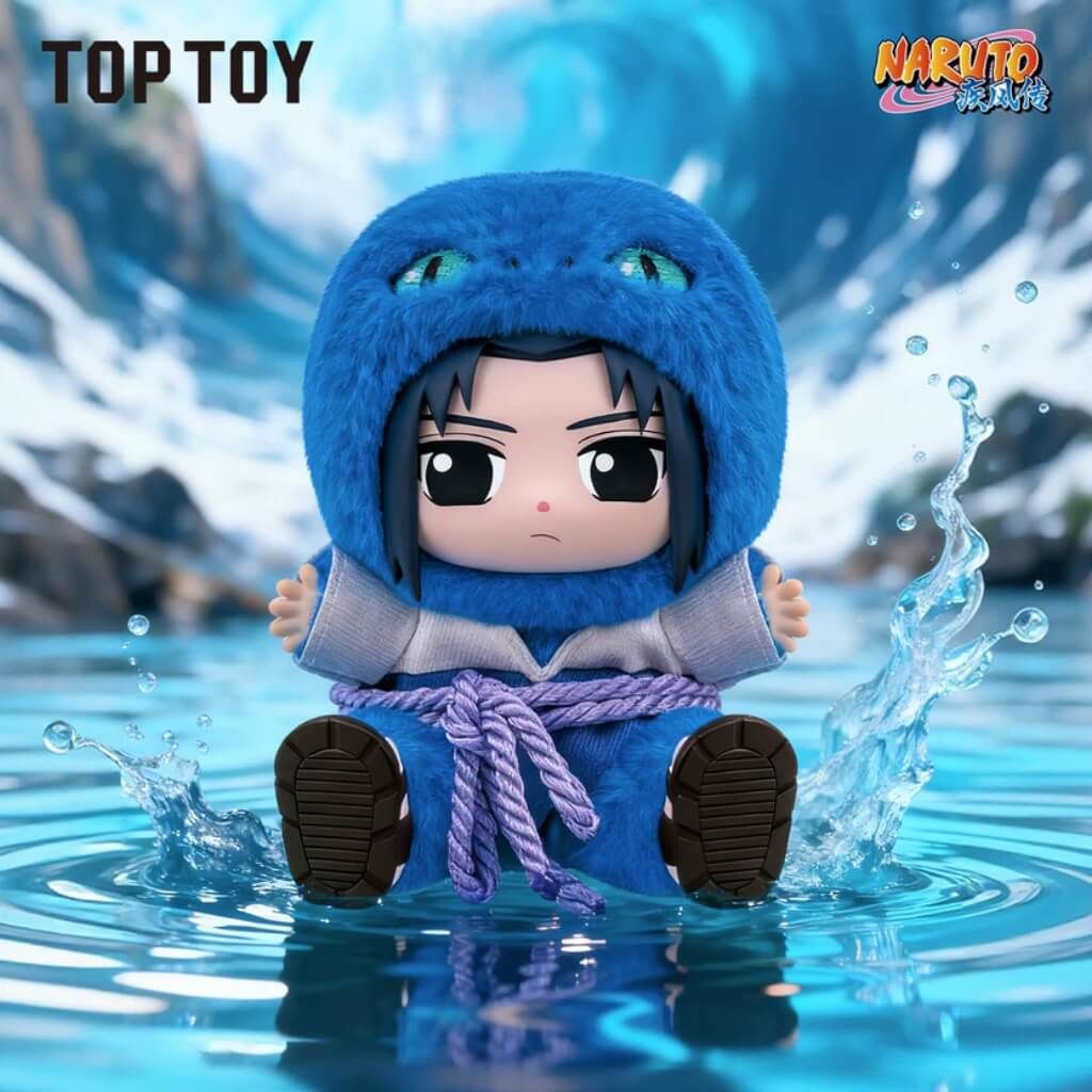 Mô hình Blind box Móc khóa Gấu bông Naruto Shippuden Cute Animals' Sit-in Party Series TOP TOY