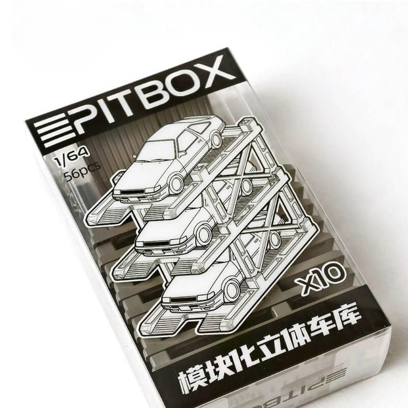 Giá trưng bày xe mô hình đa tầng cao cấp 1:64 PITBOX