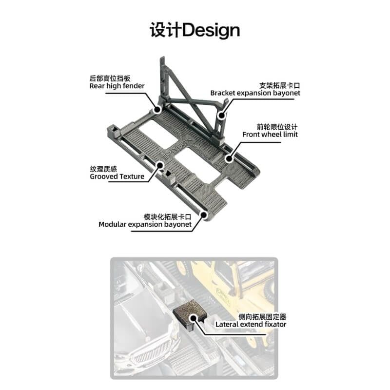 Giá trưng bày xe mô hình đa tầng cao cấp 1:64 PITBOX