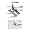 Giá trưng bày xe mô hình đa tầng cao cấp 1:64 PITBOX