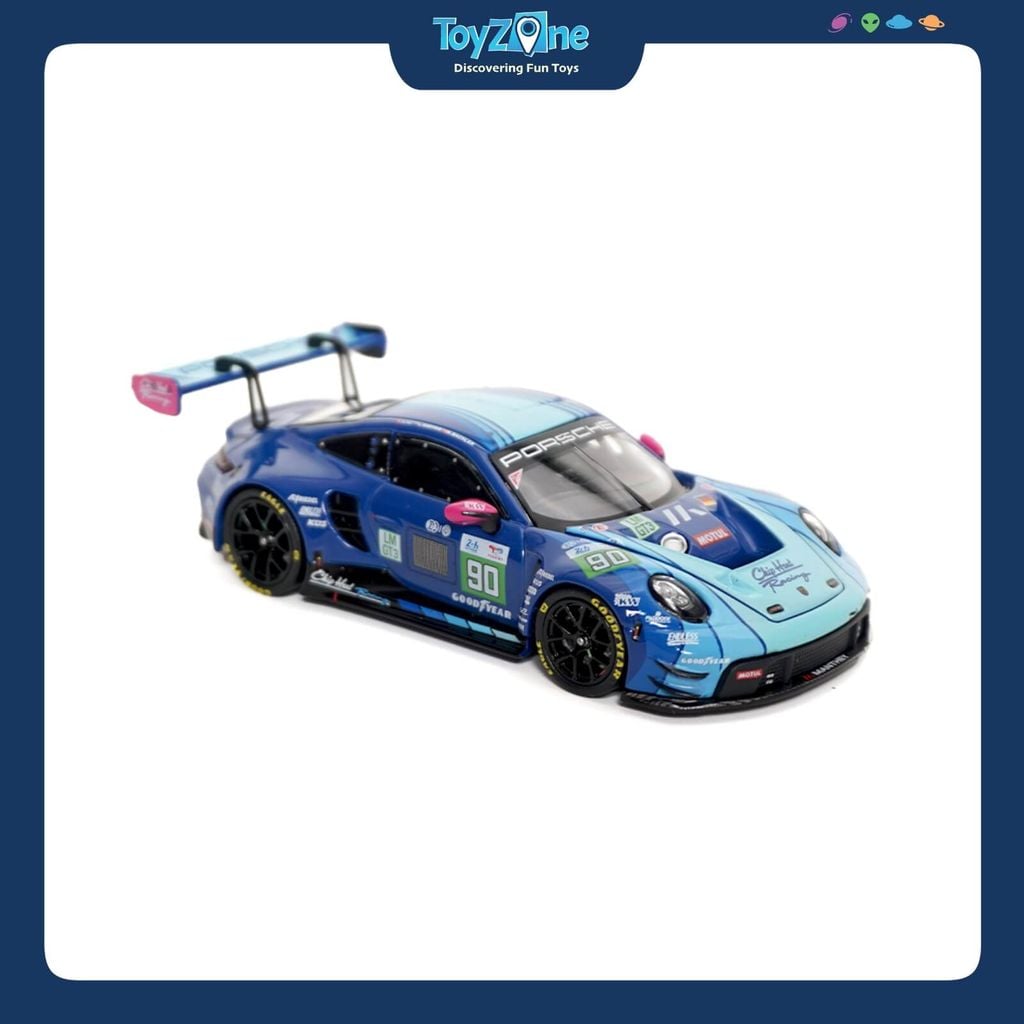 Mô hình xe Porsche 911 GT3 R 1:64 TRENDS HOBBY