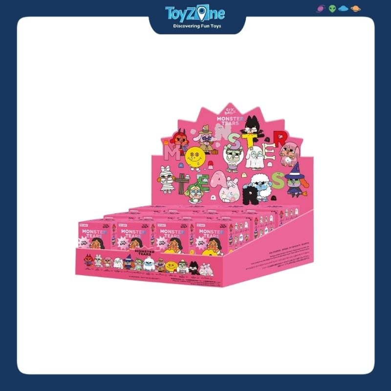 Mô hình đồ chơi Blind box Crybaby Monster Tears Series Figures POP MART