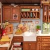 Mô hình lắp ráp nhà gỗ DIY Bếp Làm Bánh Rolife Baking Kitchen ROBOTIME