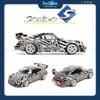 Mô hình xe Porsche 911 RWB Body Kit The Zebra Camouflage 2022 1:18 SOLIDO