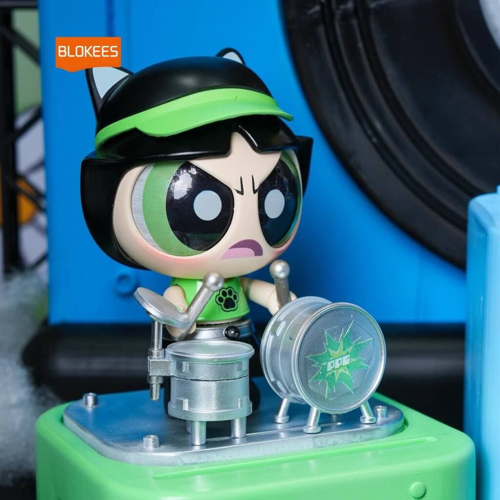 Mô hình đồ chơi lắp ráp Blind box The Powerpuff Girls Mokoo Series 1 Cute Beats BLOKEES